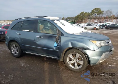2008 Acura Mdx Technology Package из США, поврежденный, VIN 2HNYD28488H511032